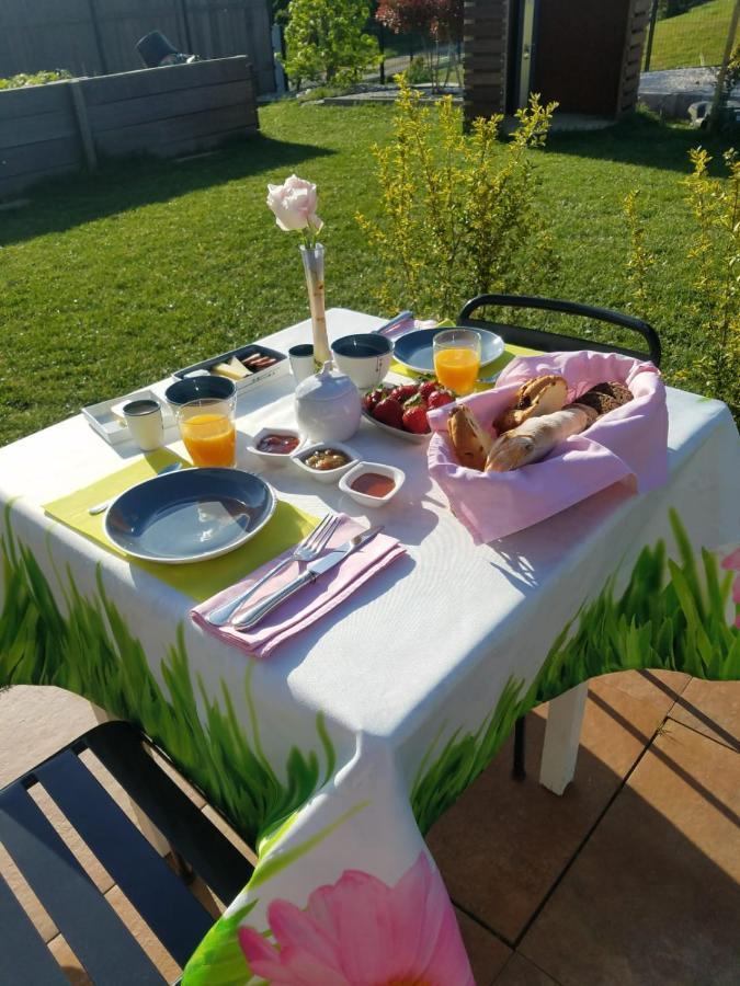 Le Jardin Des Pies Bed and Breakfast Manspach Eksteriør billede