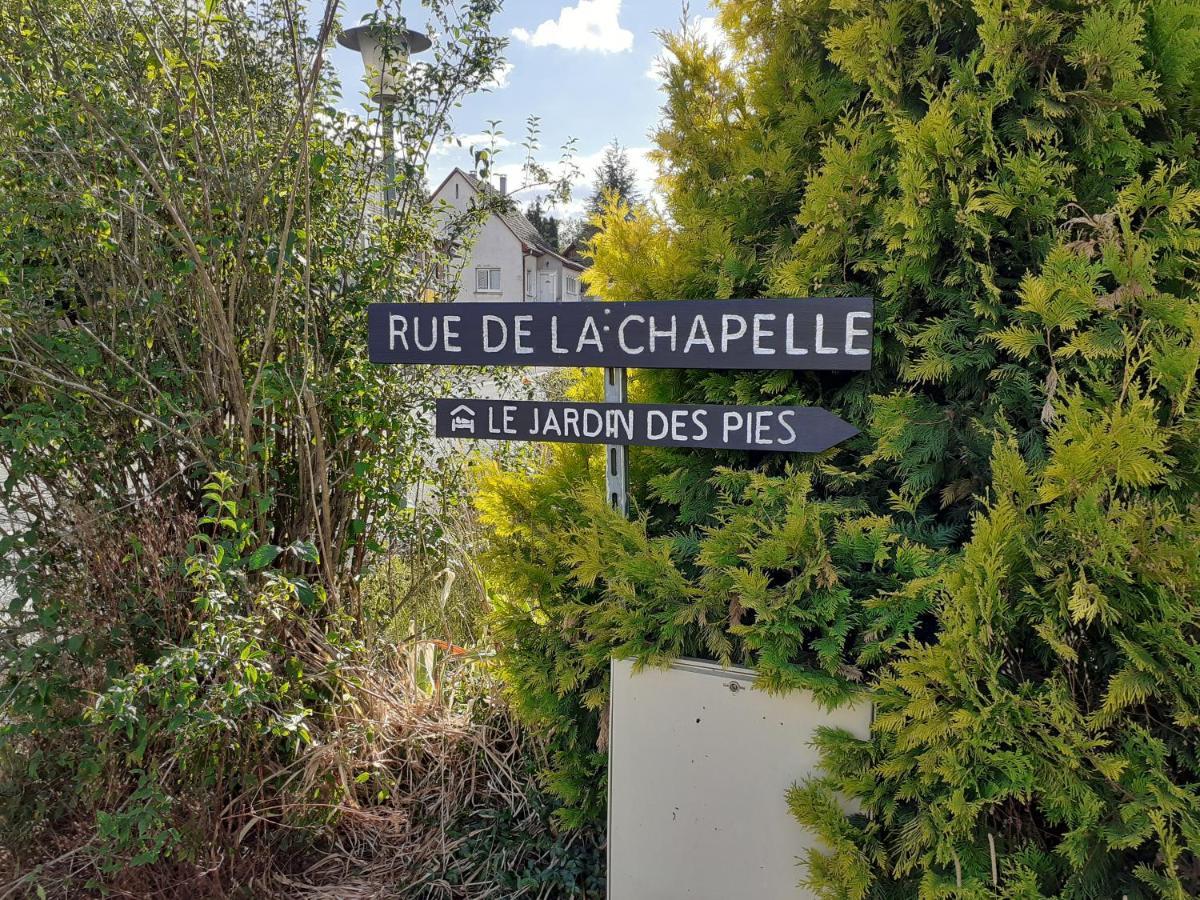Le Jardin Des Pies Bed and Breakfast Manspach Eksteriør billede