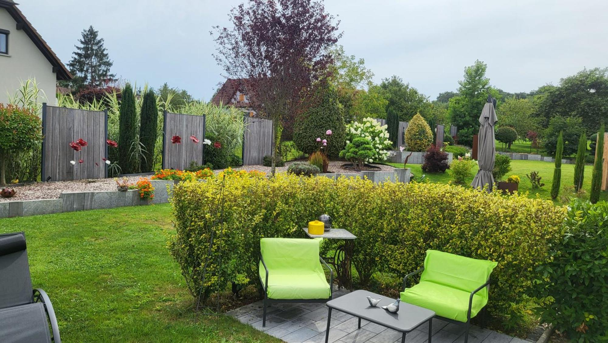 Le Jardin Des Pies Bed and Breakfast Manspach Eksteriør billede