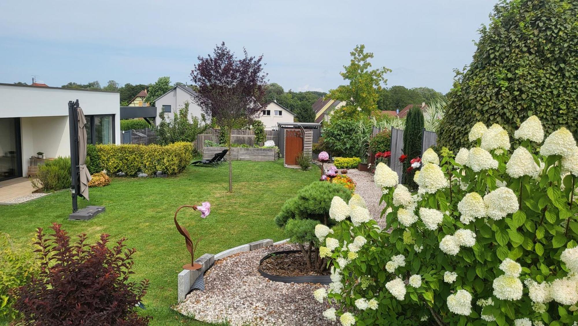 Le Jardin Des Pies Bed and Breakfast Manspach Eksteriør billede